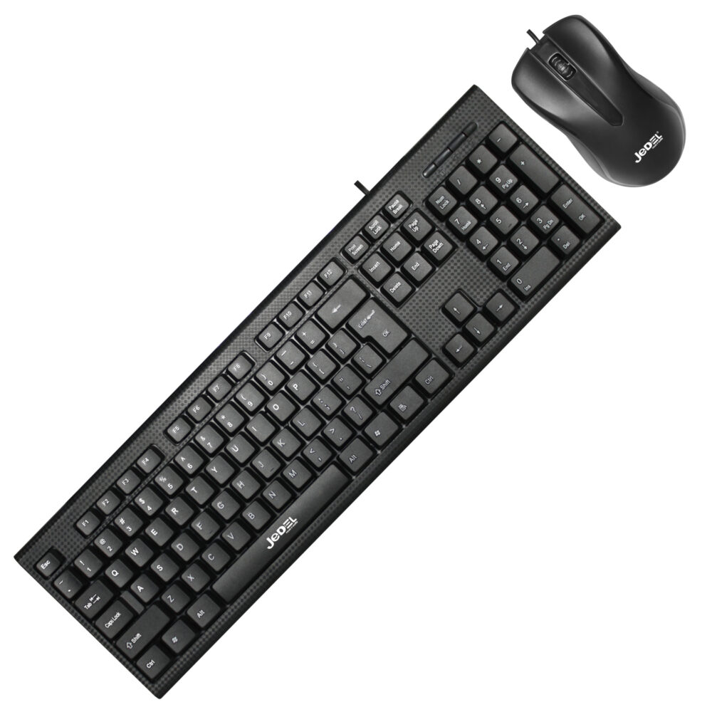 Комплект клавиатура и мишка с кабел