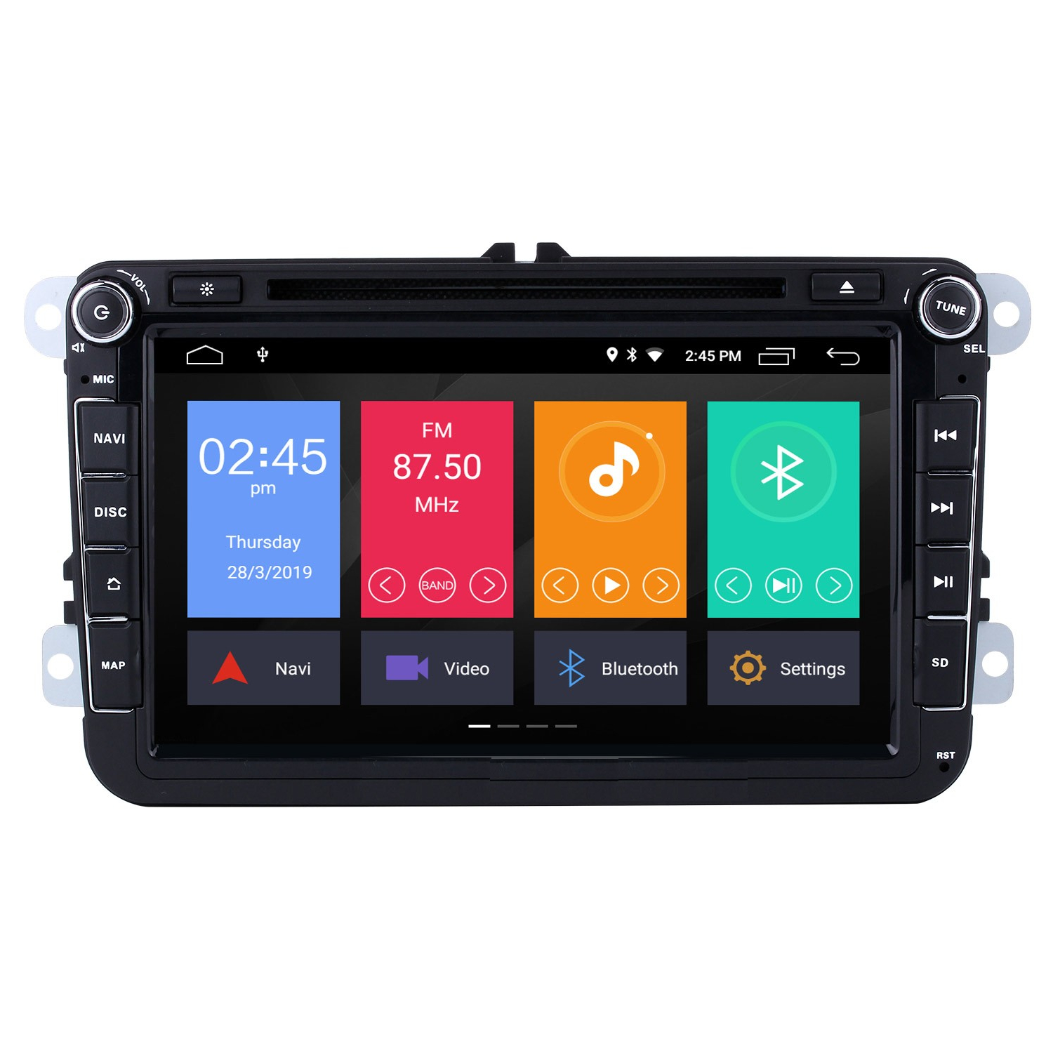 Мултимедиа Android 8169А 8 инча за VW, Audi, Skoda, Seat