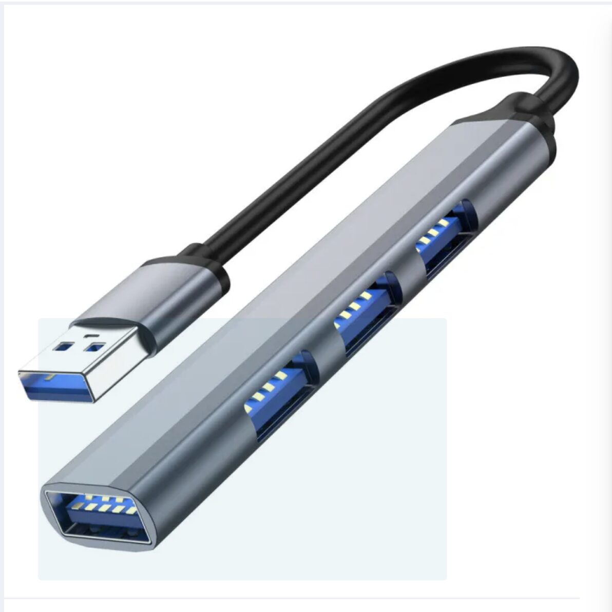 USB HUB 3.0 LH333 4 порт, алуминиев корпус