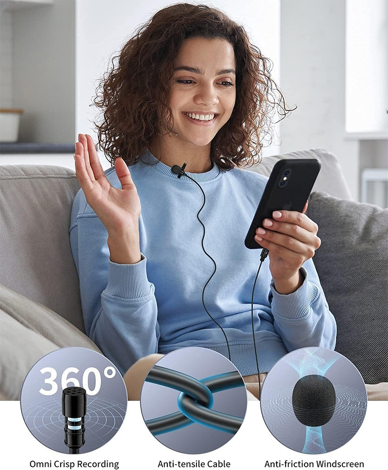 Микрофон Брошка G-119 - 4 pin