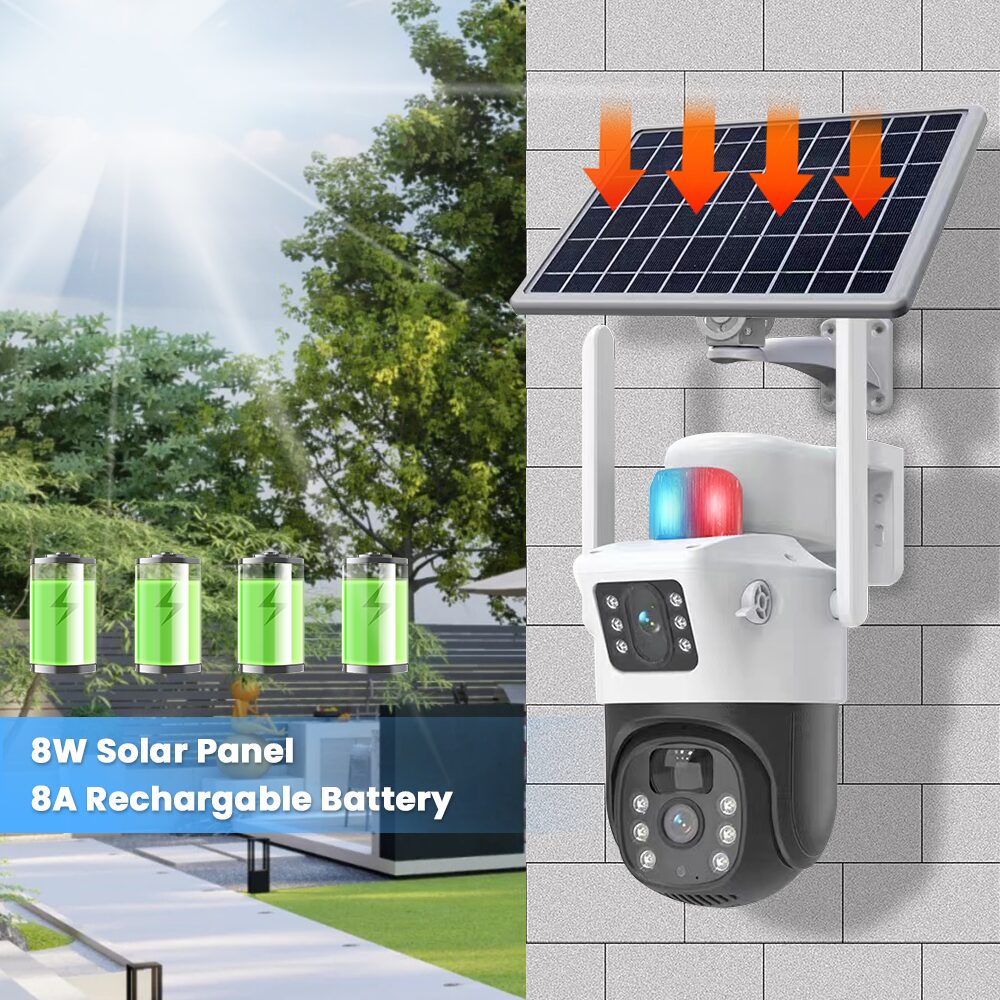 IP Wi-fi Камeра Q1 Solar 4G 2+2Mpx