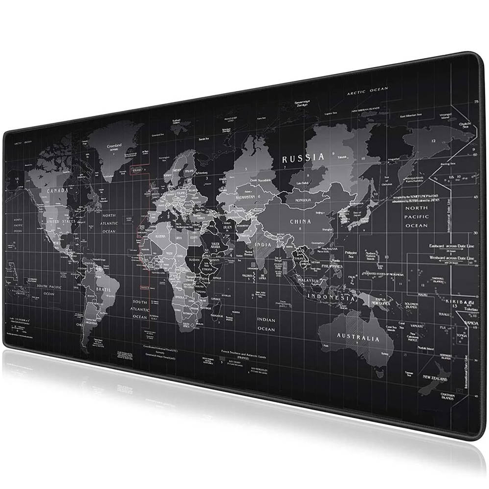 Подложка за мишка Световна карта 80см x 30см без подсветка