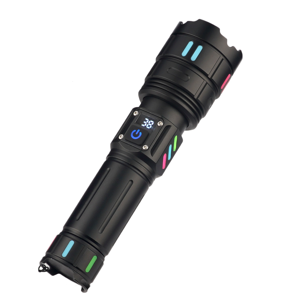 Мощен тактически фенер Фенер A07 26650 батерия