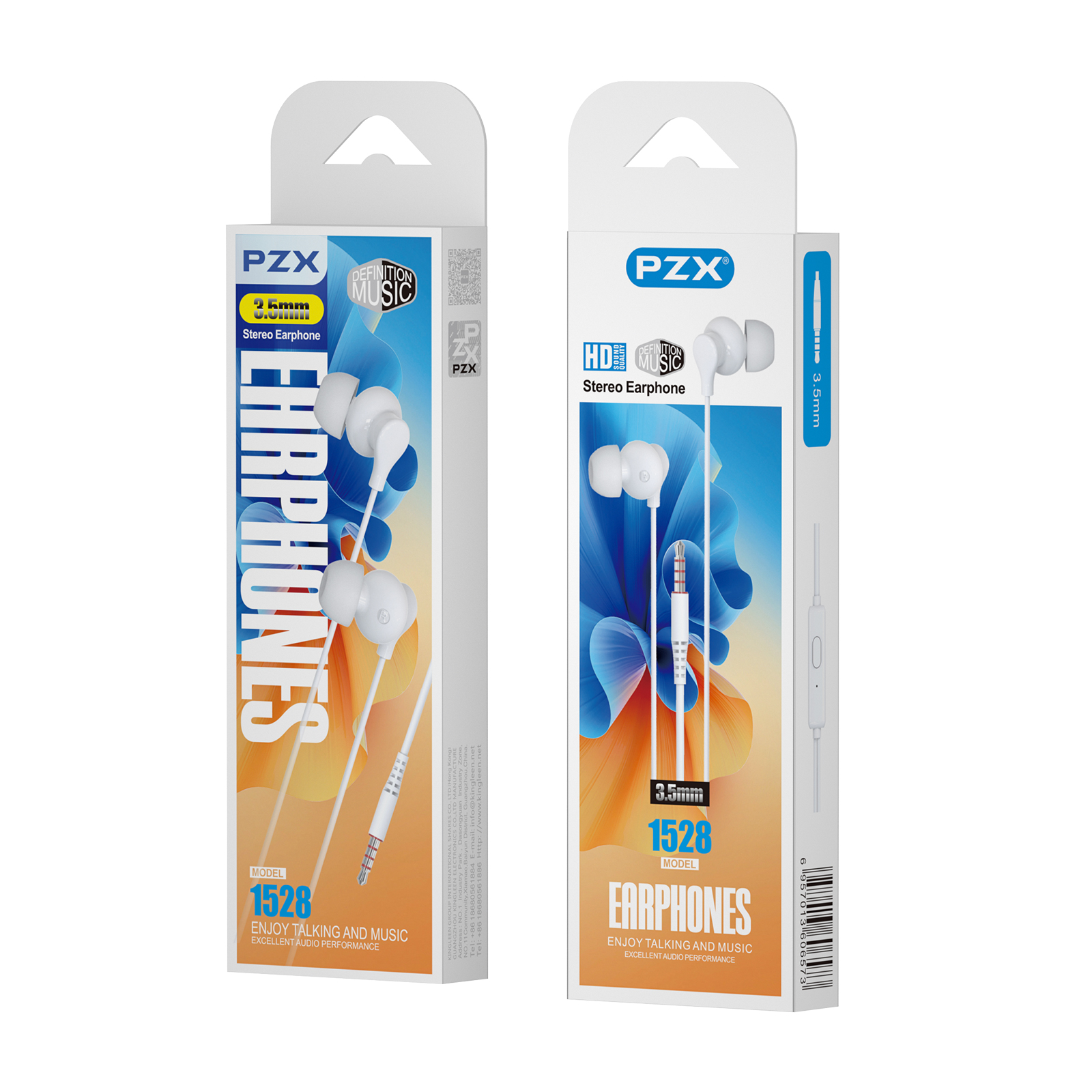 Слушалки с микрофон PZX 1528