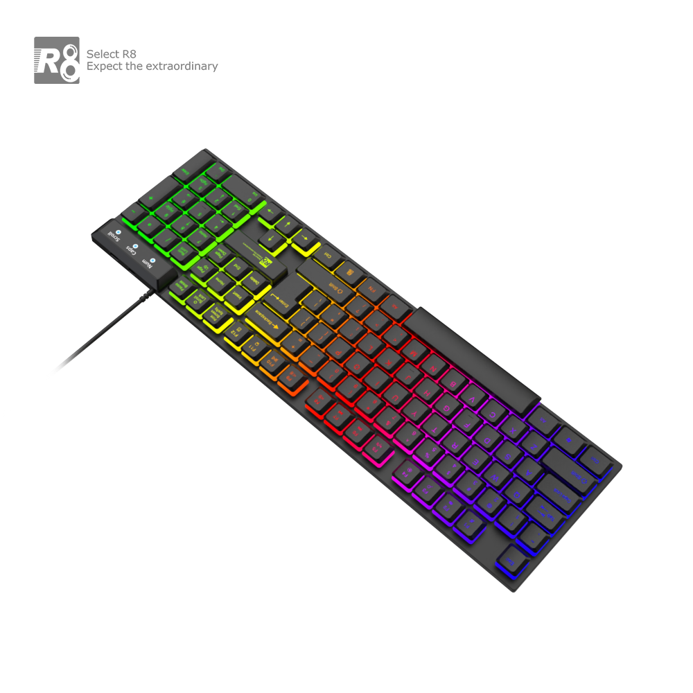 Клавиатура модел R8 1822 Светеща