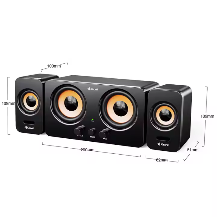 PC тонколонки Kisonli 2.1 Model U-3300