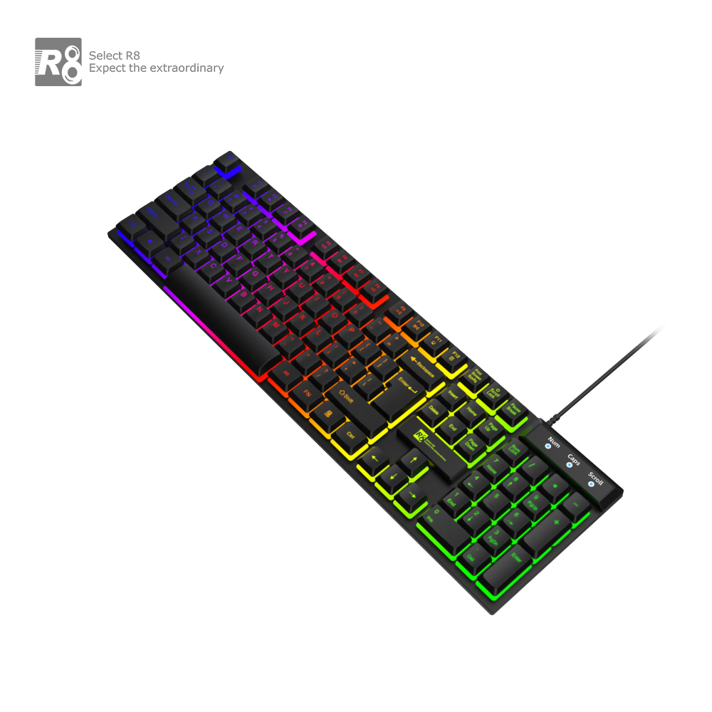 Клавиатура модел R8 1822 Светеща