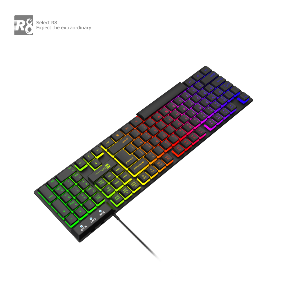 Клавиатура модел R8 1822 Светеща