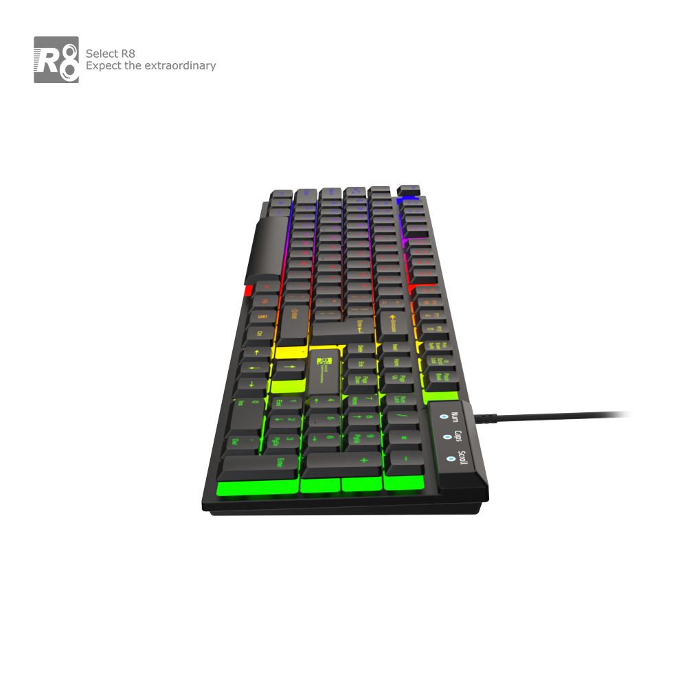 Клавиатура модел R8 1822 Светеща