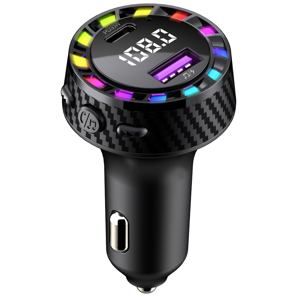 FM Трансмитер Bluetooth C55 + PD 30W