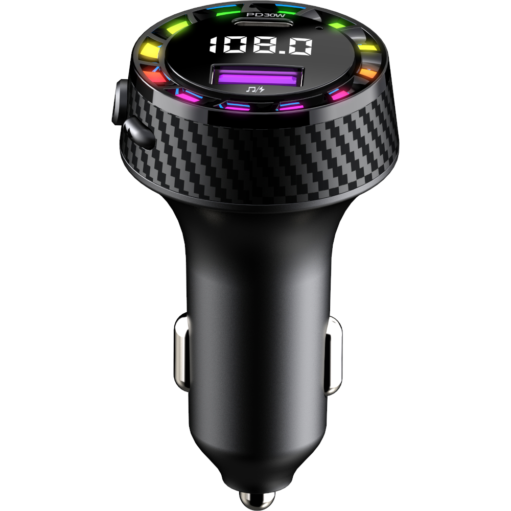 FM Трансмитер Bluetooth C55 + PD 30W