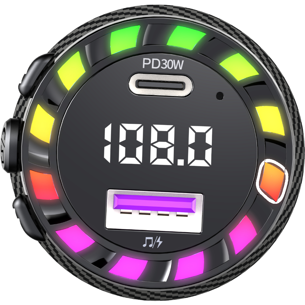 FM Трансмитер Bluetooth C55 + PD 30W