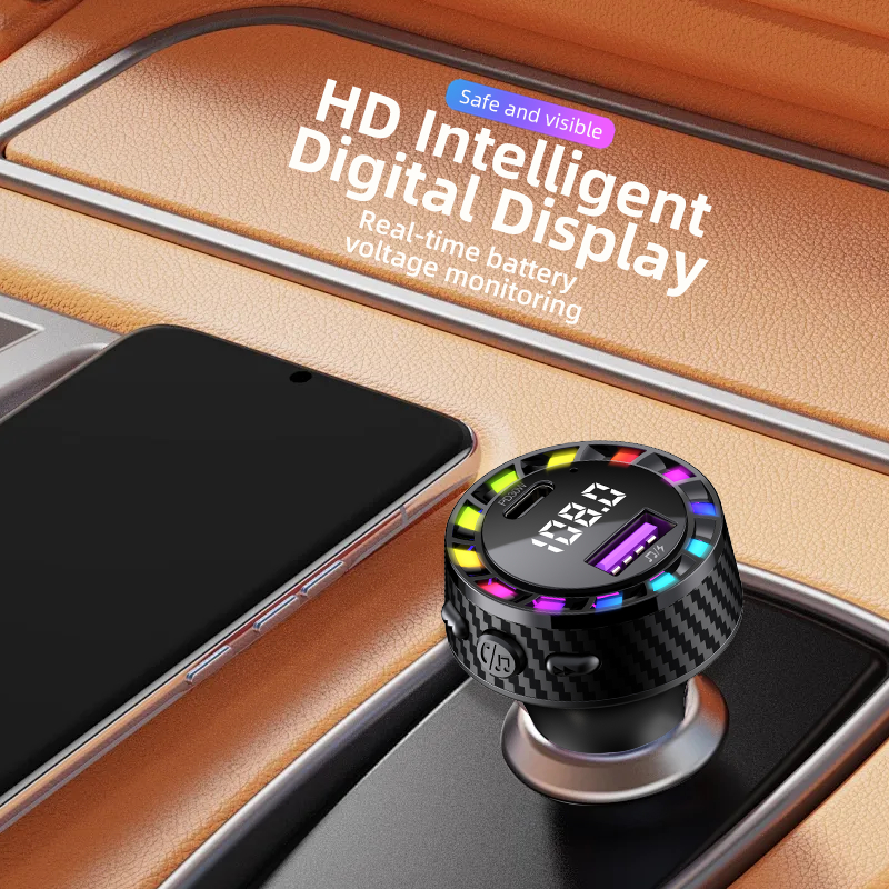 FM Трансмитер Bluetooth C55 + PD 30W