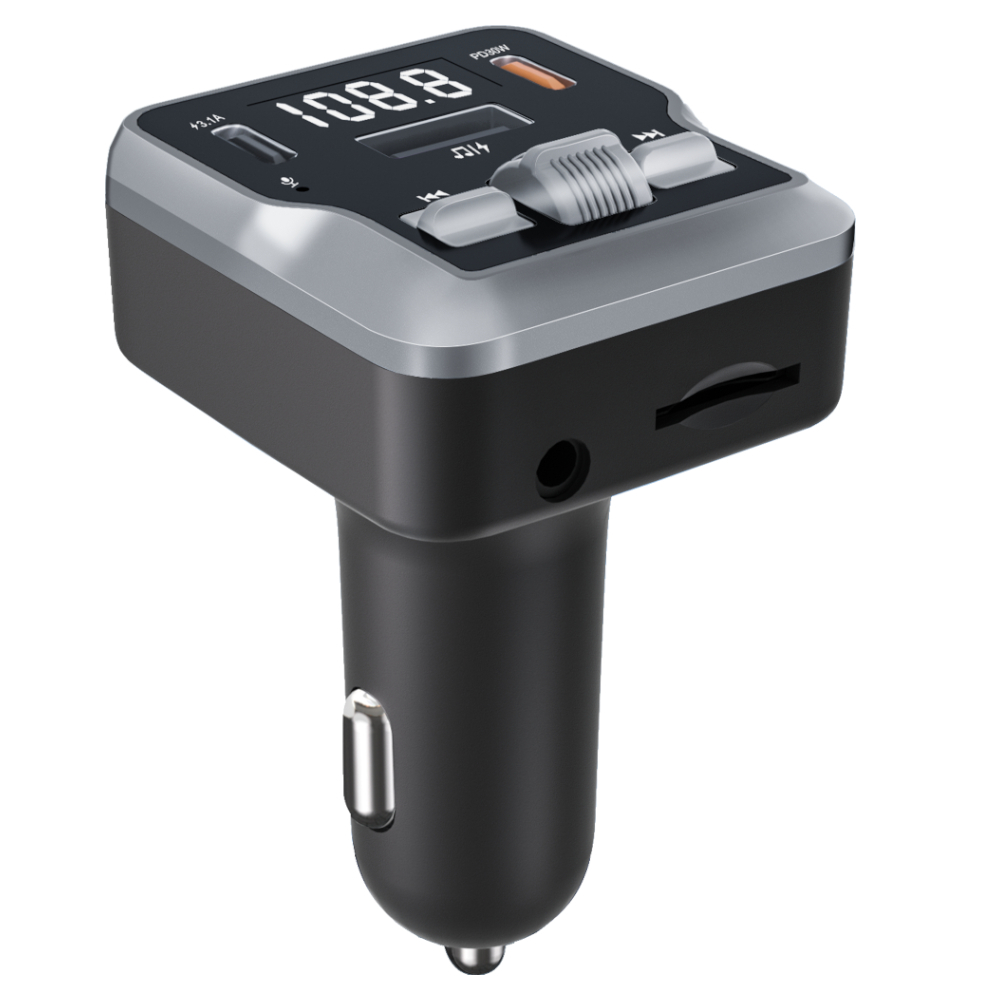 FM Трансмитер Bluetooth C64+ PD30W