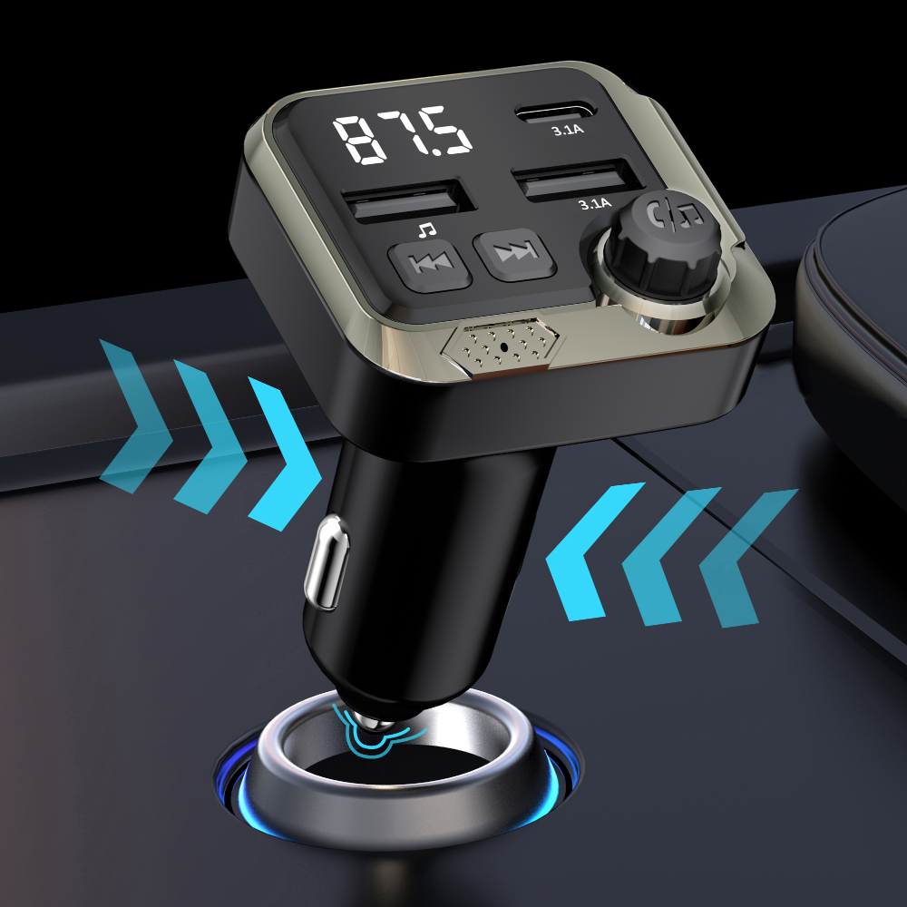 FM Трансмитер Bluetooth C73 - 3.1A