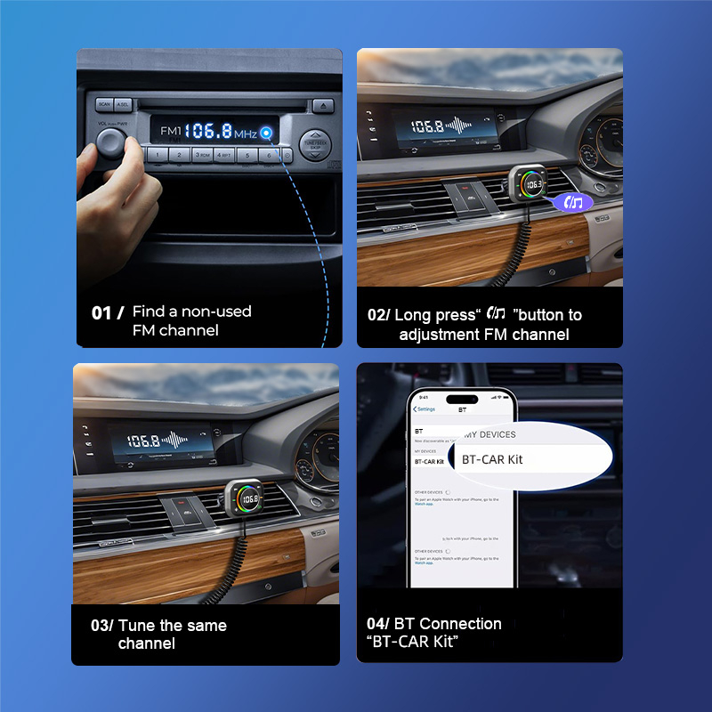 FM Трансмитер Bluetooth C81