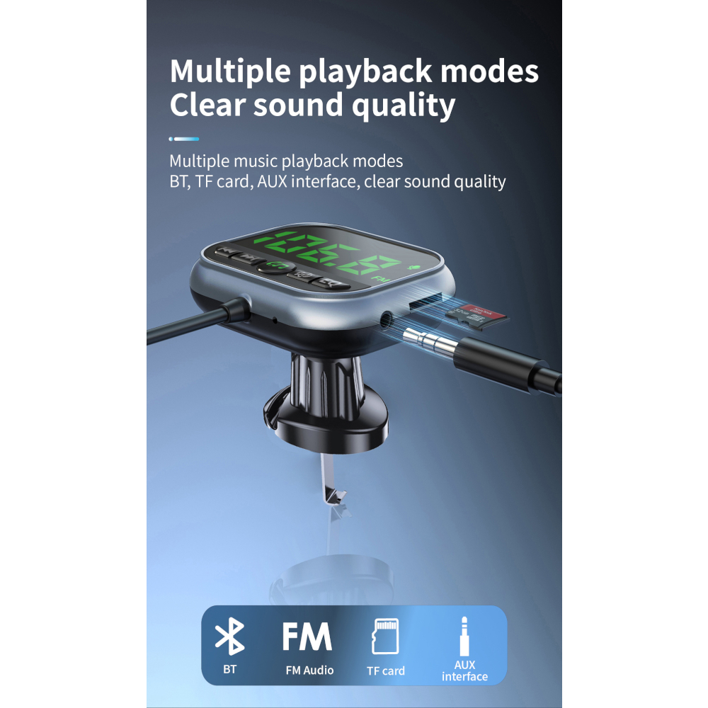 FM Трансмитер Bluetooth C82