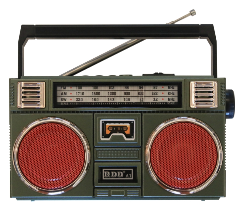 Преносимо Радиo RD-A1BTS соларен панел - Vintage style