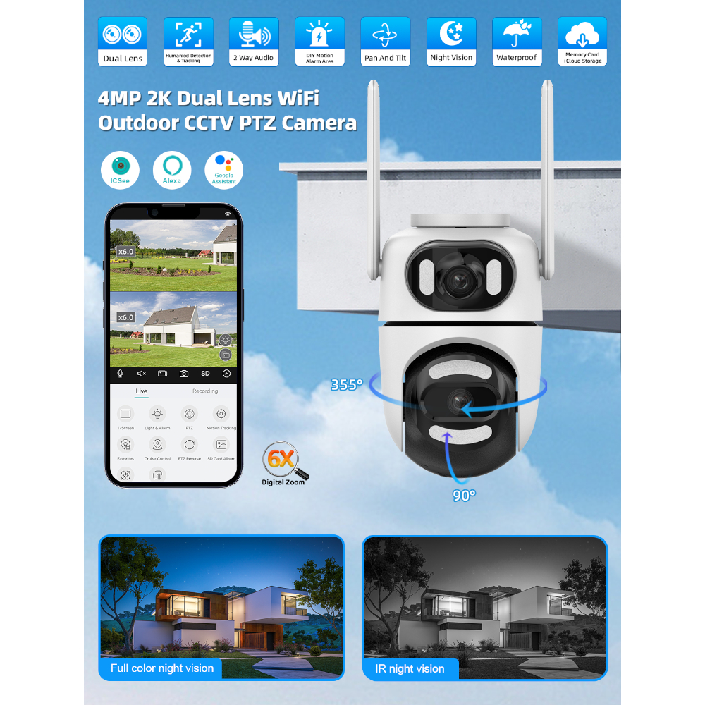 IP Wi-fi Камeра A2 /type C iCSee