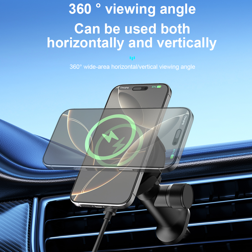 Държач за смартфон PZX C970 вентилация + magsafe Charging