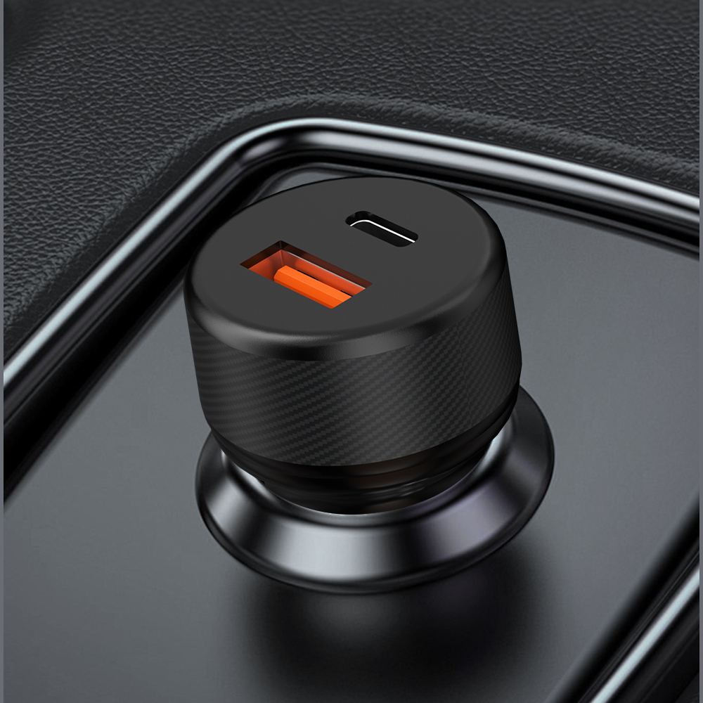 12V-24V Зарядно PZX C972 Type-C + USB 38W