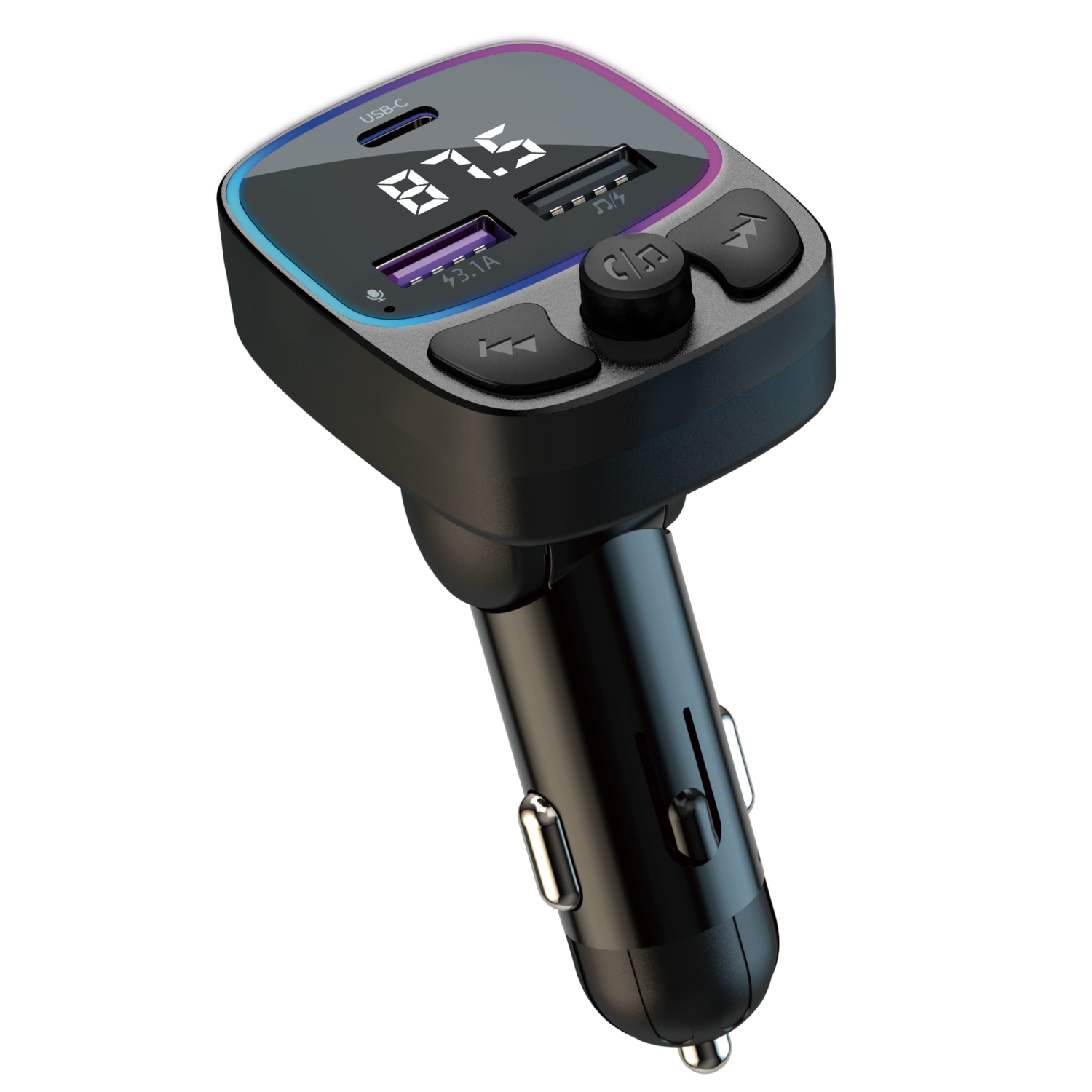 FM Трансмитер Bluetooth C47 - 3.1A