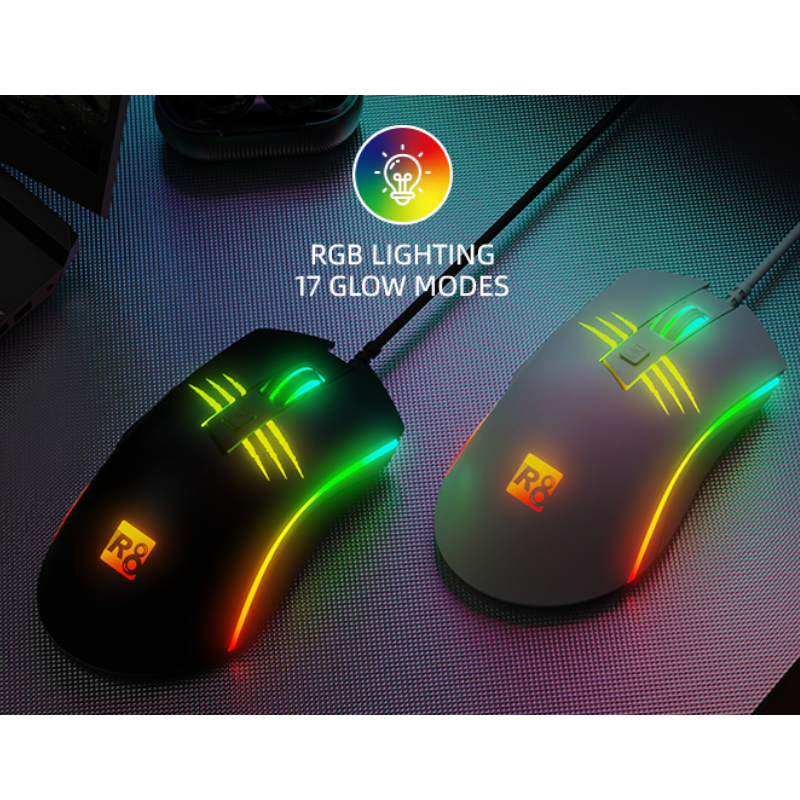 Оптична мишка R8 G204 USB 6D Gaming RGB
