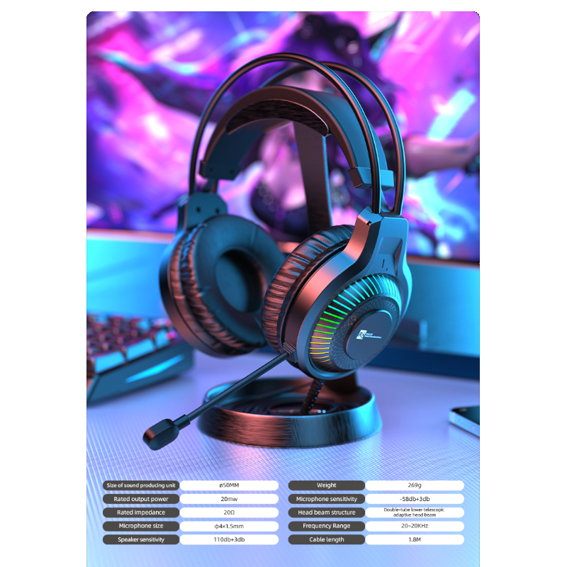 PC слушалки R8 H01