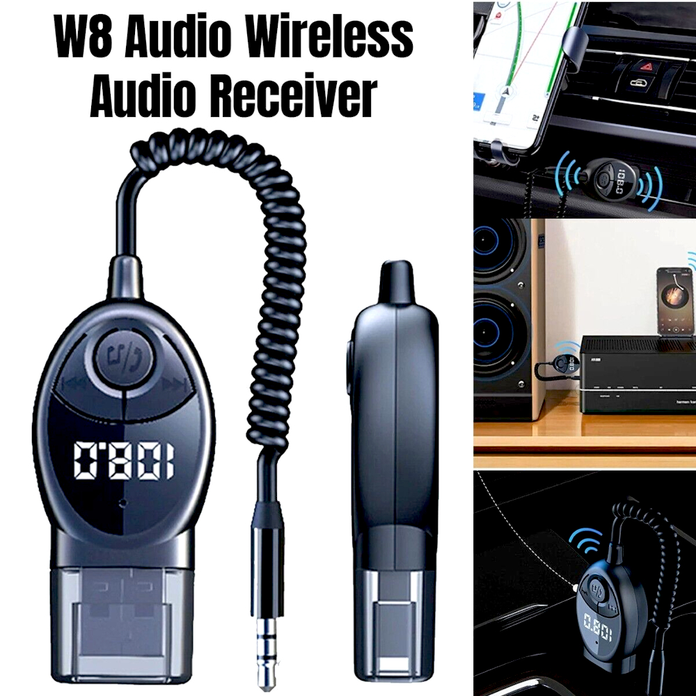 Bluetooth аудио адаптер W8