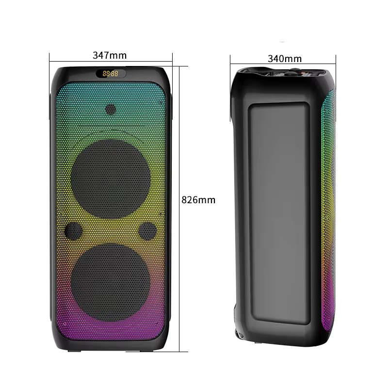 Караоке Bluetooth колона модел ZQS10208 10 inch 2 мирофона