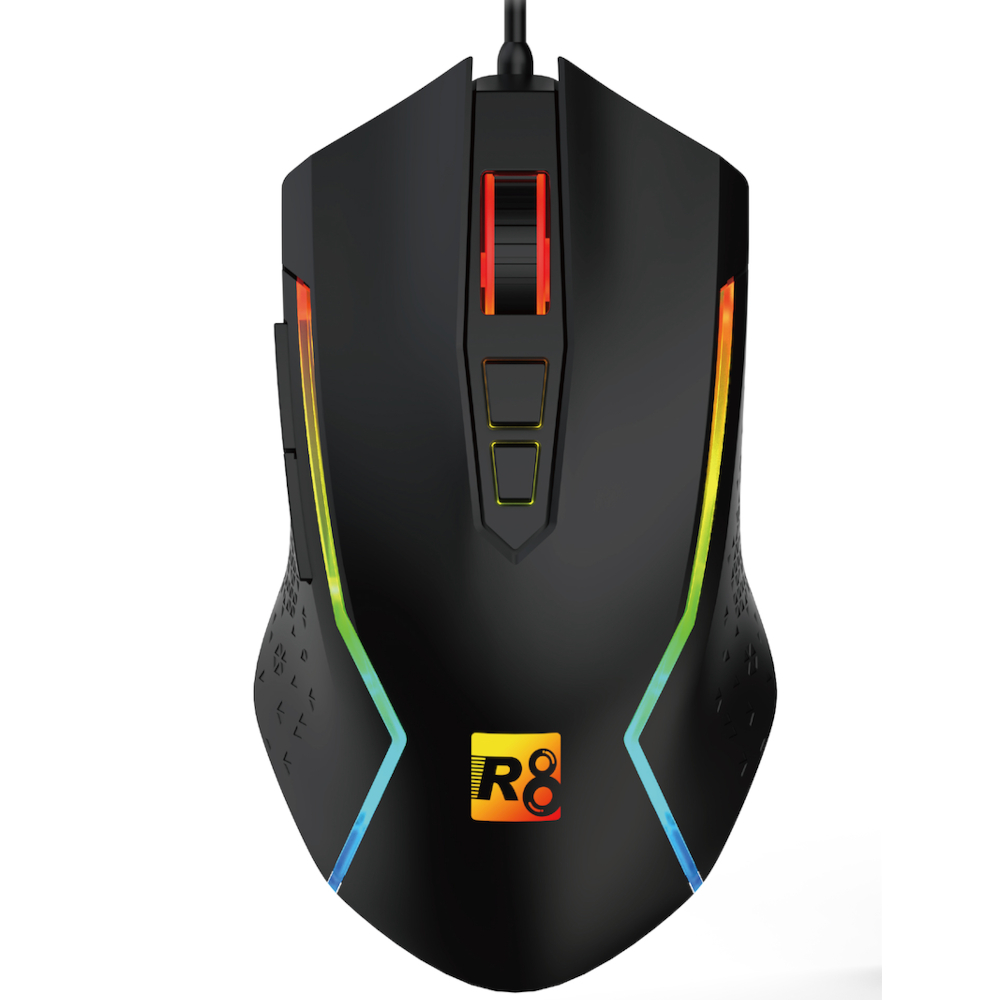 Оптична мишка R8 G203 USB 7D Gaming RGB