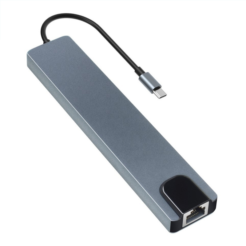 USB HUB R8 модел AH-07 Type-C 8 in 1