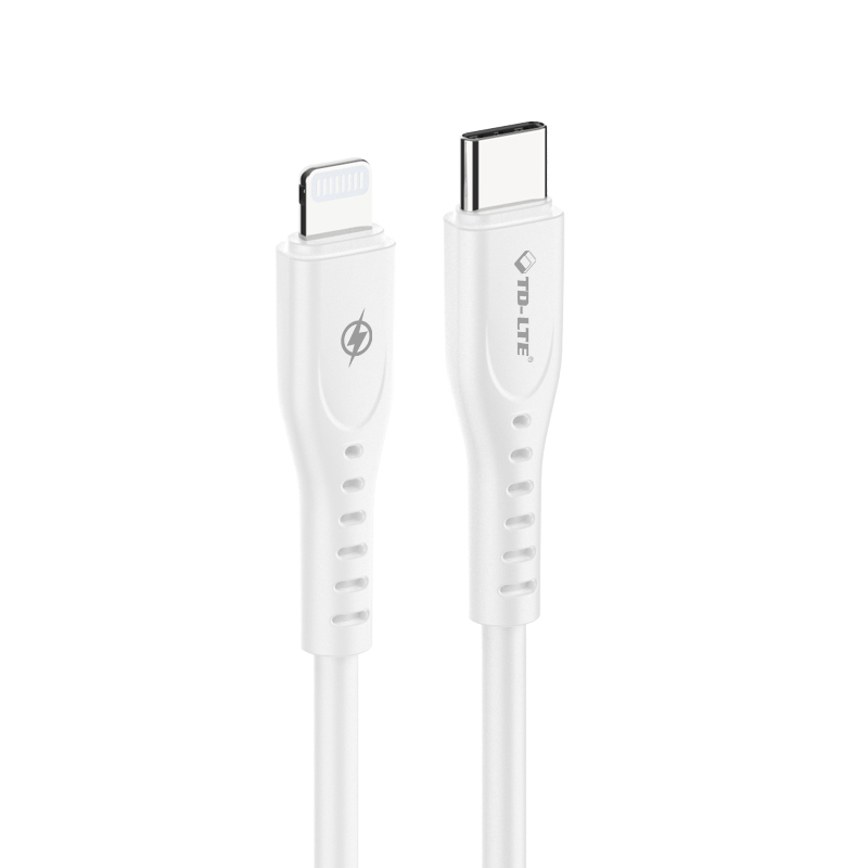 Кабел USB Type C - Lightning TD-LTE CA79 1м 27W