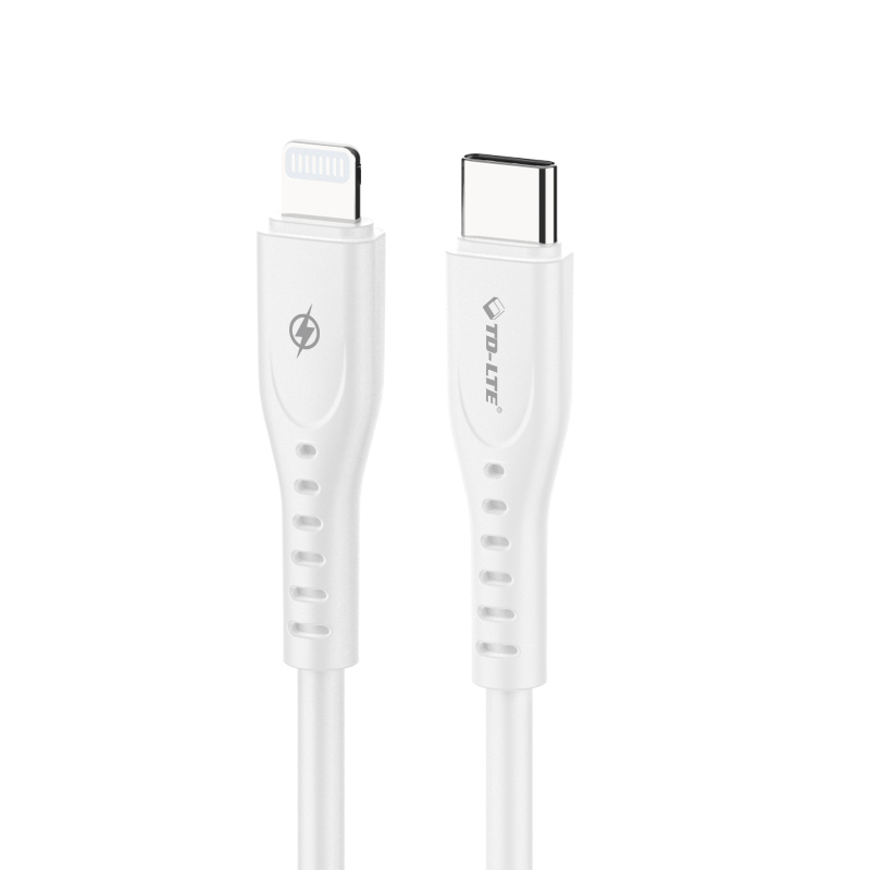 Кабел USB Type C - Lightning TD-LTE CA79 1м 27W