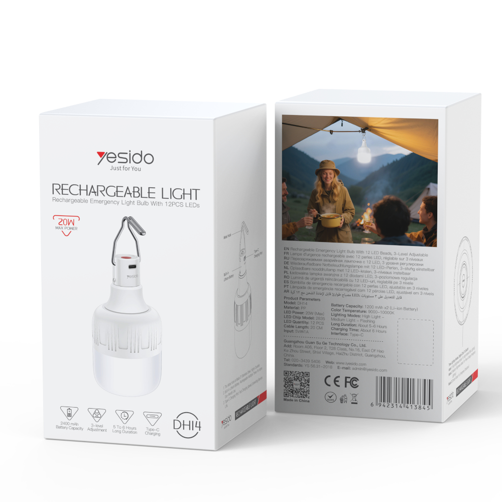 Къмпинг лампа Yesido DH14
