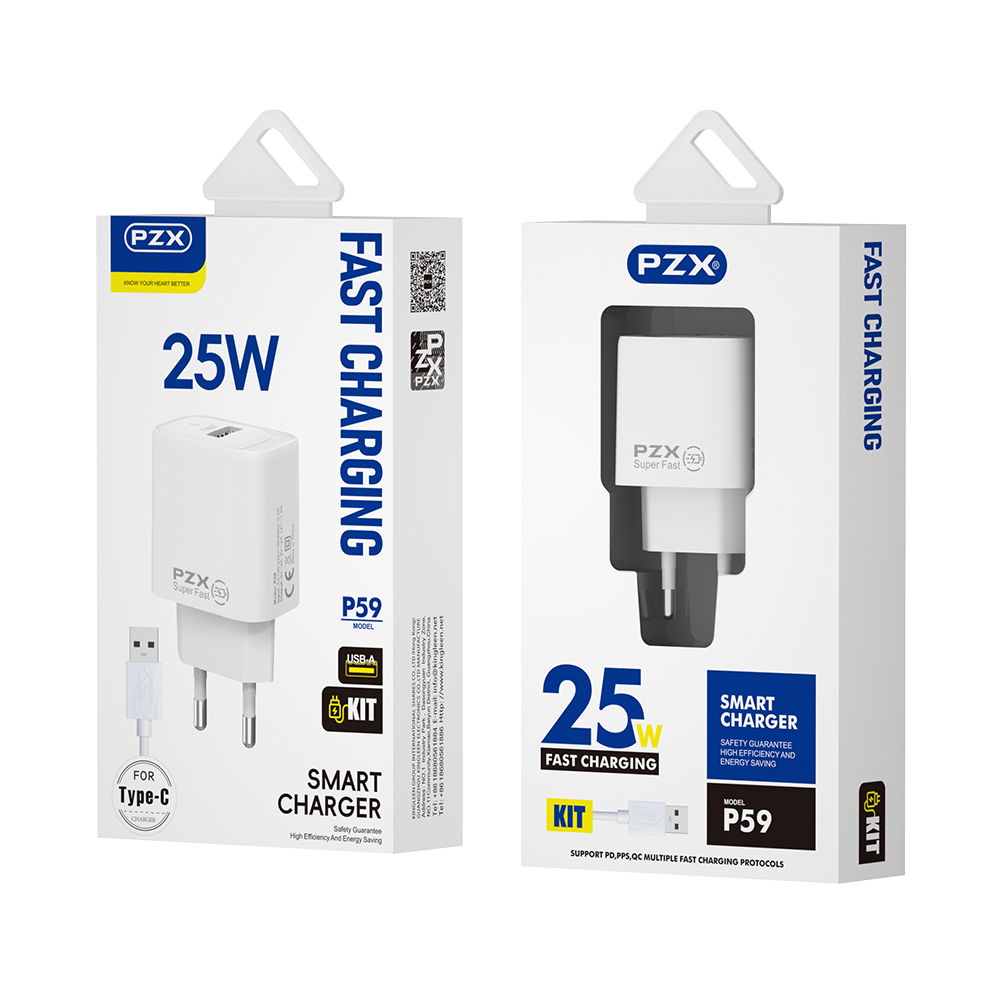220V Зарядно PZX P59 Type C