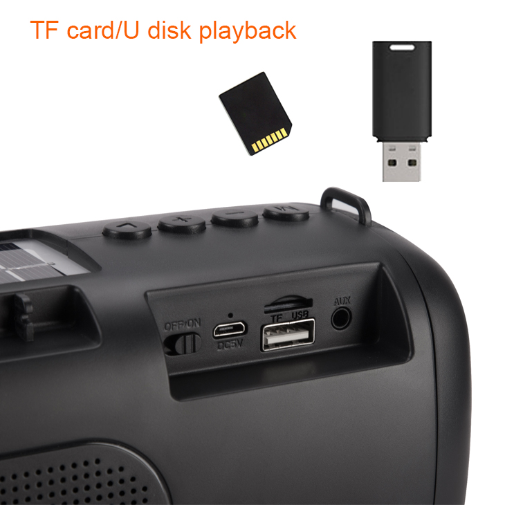 Bluetooth тонколонка Kisonli SC-15 solar