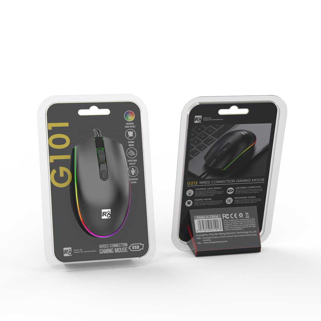 Оптична мишка R8 G101 - офис и гейминг