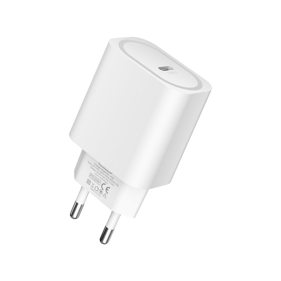 220V Зарядно Type C PZX P26 PD Charge 20W